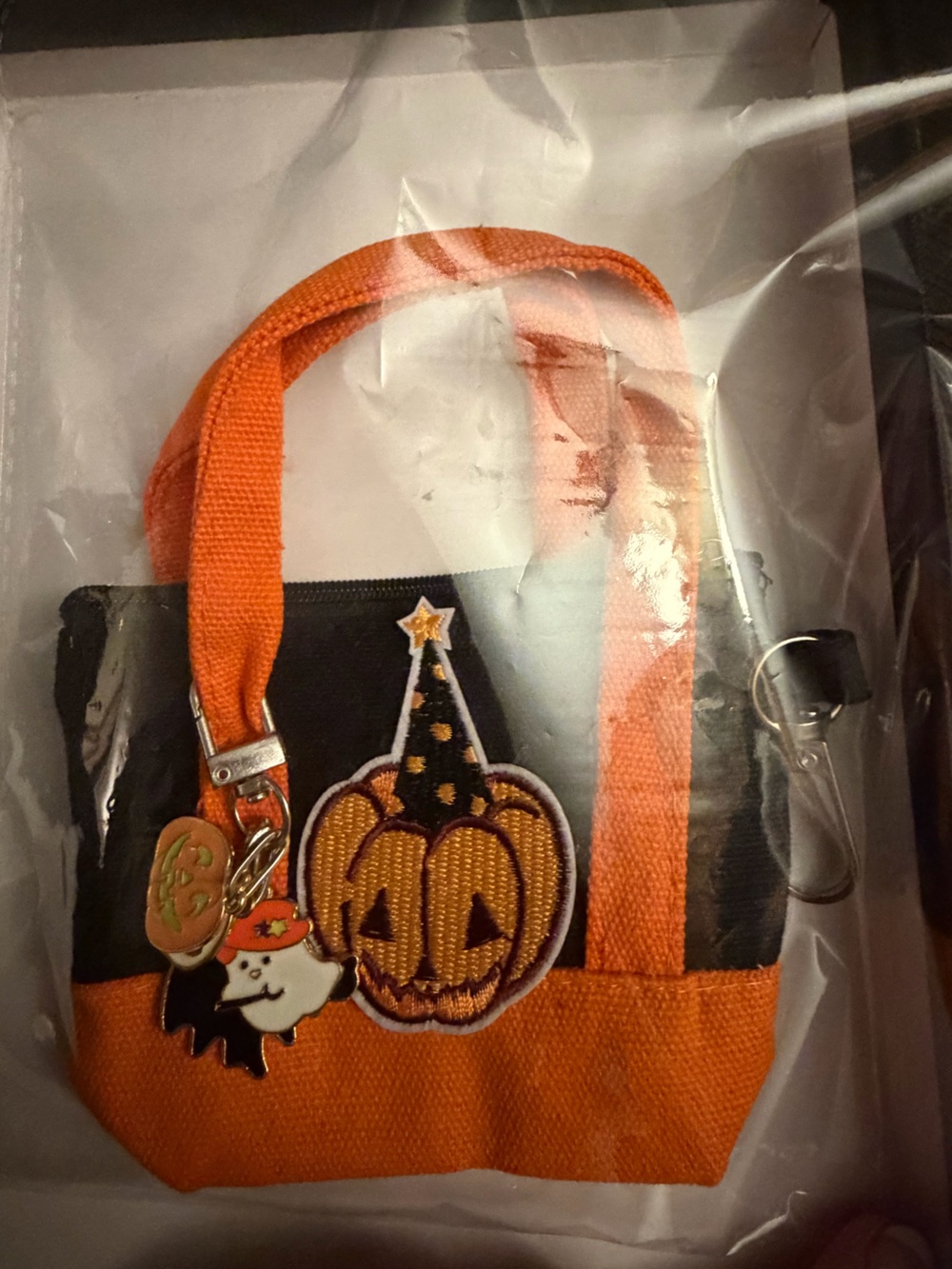 Halloween mini tote bag